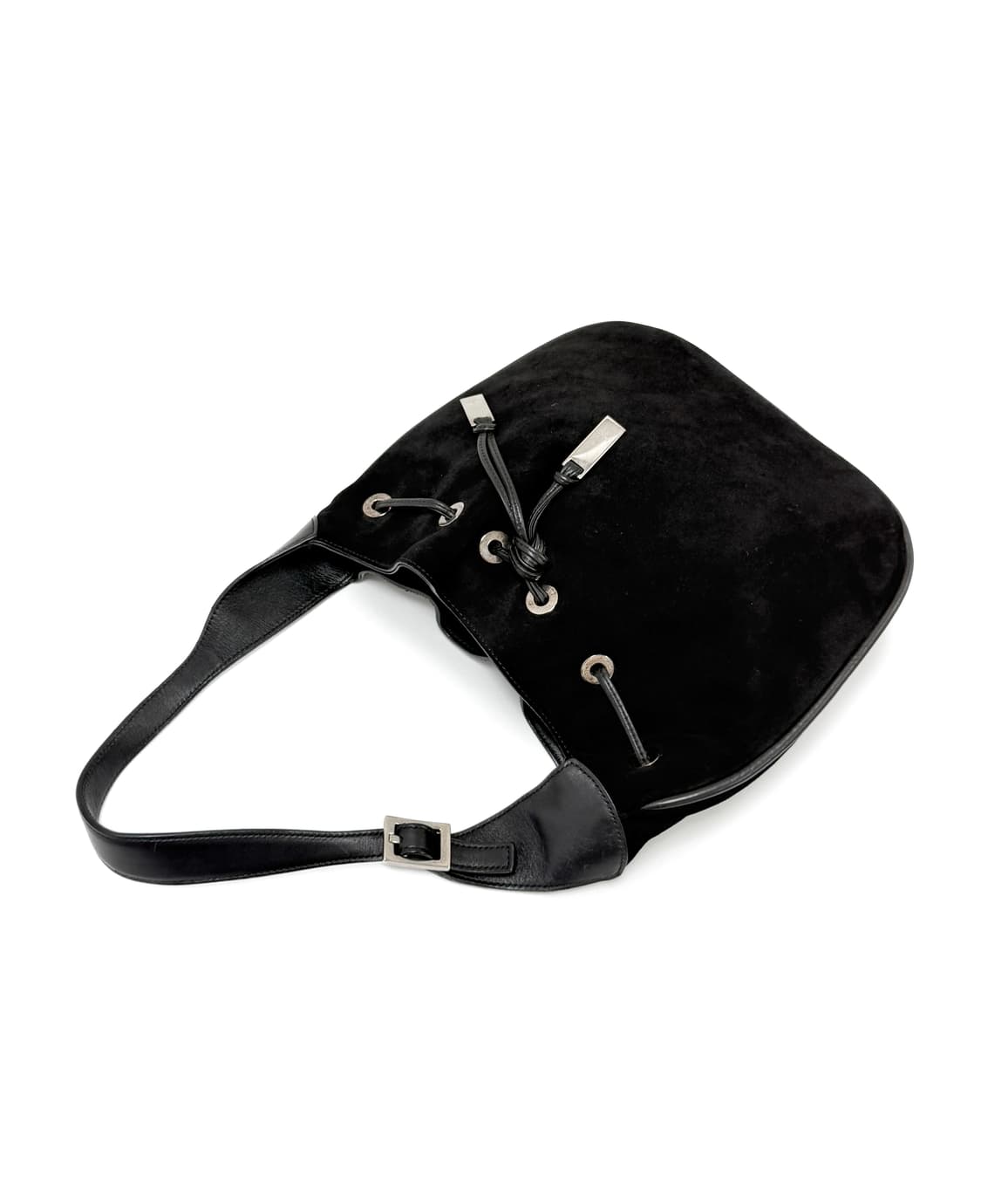 구찌 스웨이드 드로스트링 호보백 상품이미지1