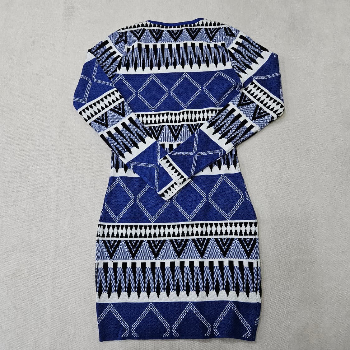 XL 새상품 패턴 니트원피스 0306Y  상품이미지2