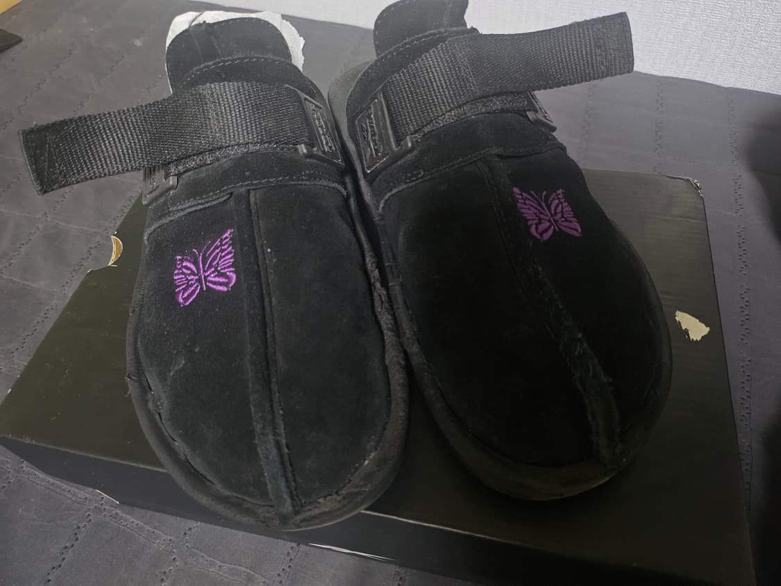 리복 x 니들스 비트닉 목 코어 블랙 익스트림 퍼플 상품이미지5