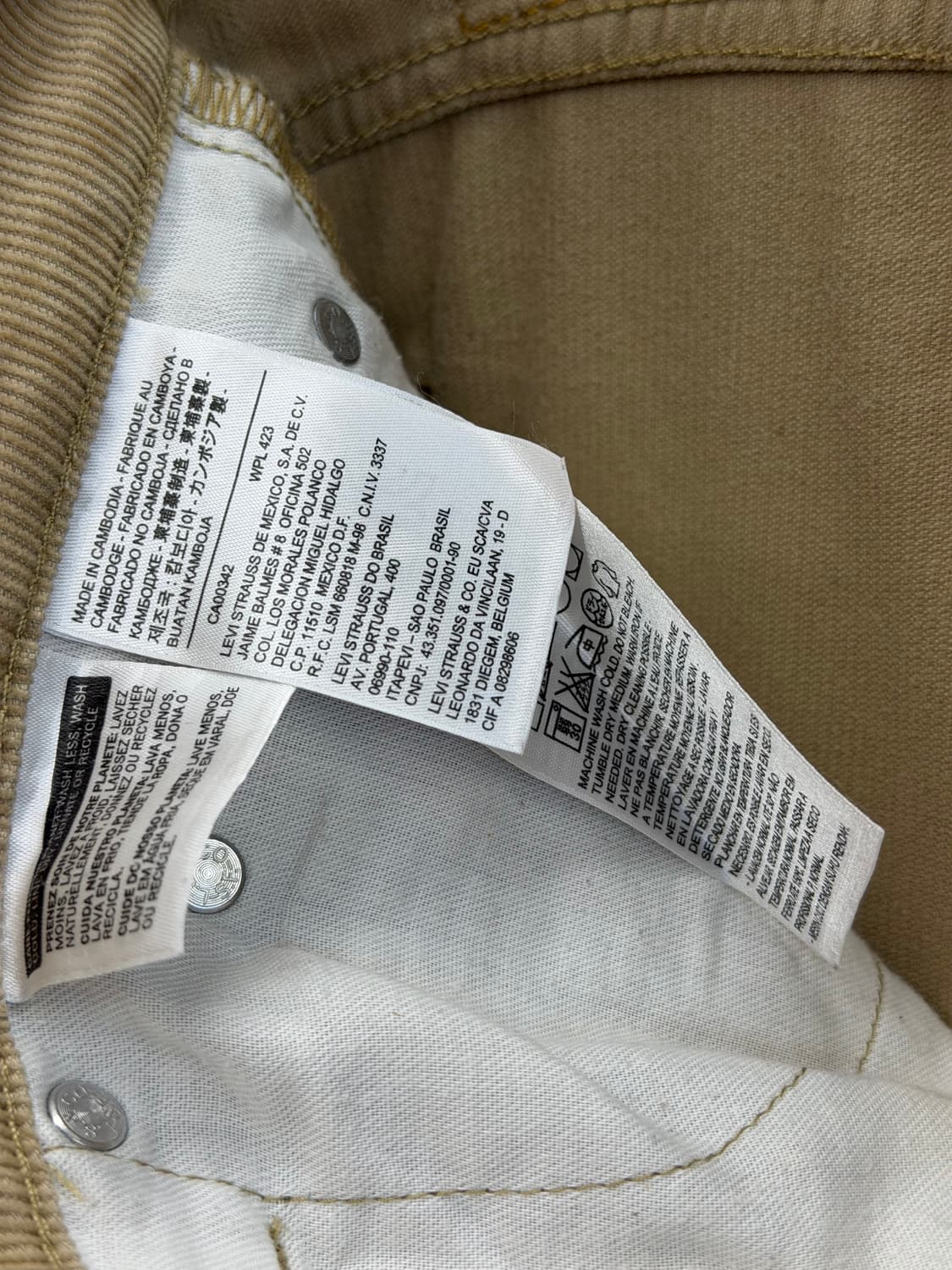 00’s 513 Corduroy Levi’s 상품이미지9