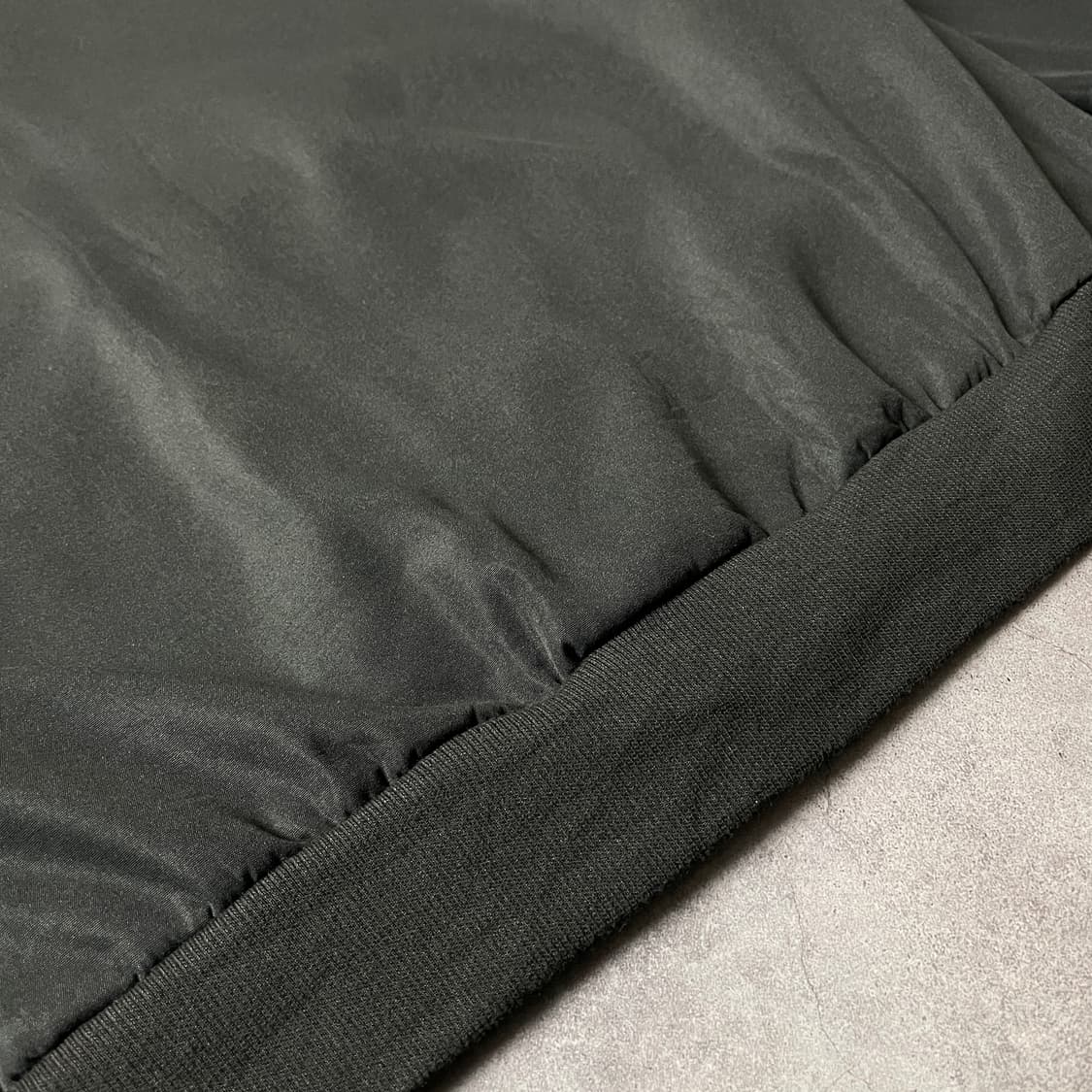 UNKNOWN 빈티지 블랙 벨벳라이닝 후드집업 A00378 상품이미지8