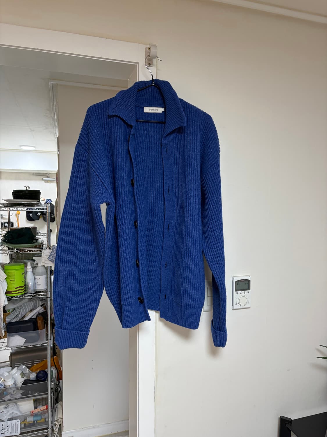 아모멘토 리브드 가디건 L 상품이미지9