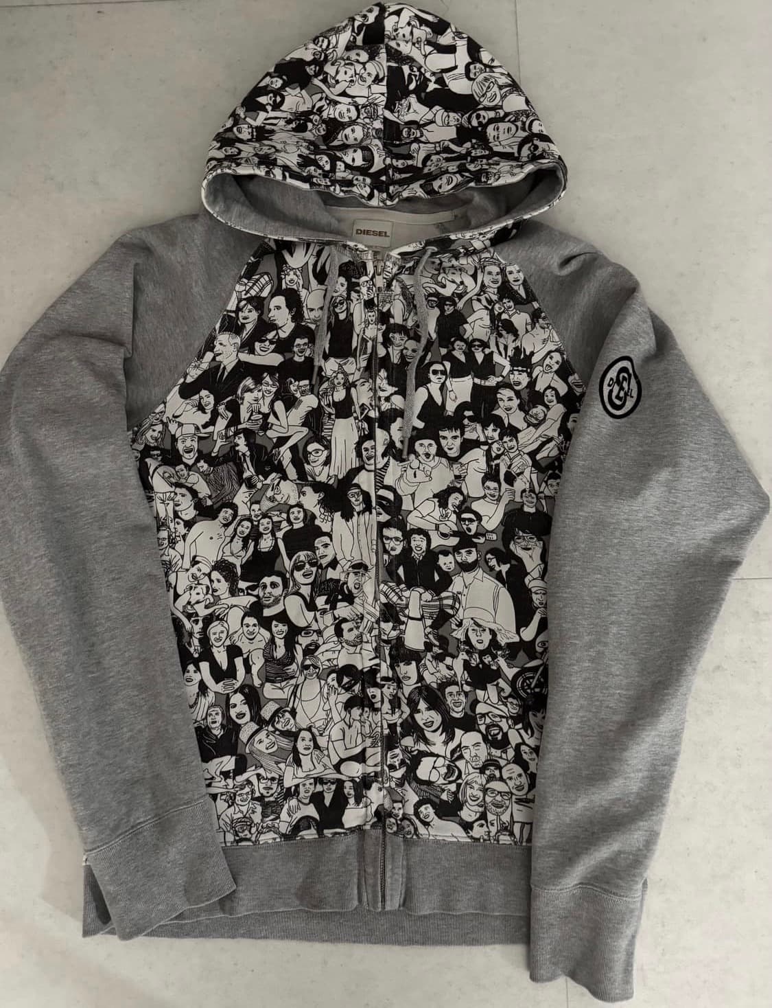 디젤 후드집업 상품이미지1