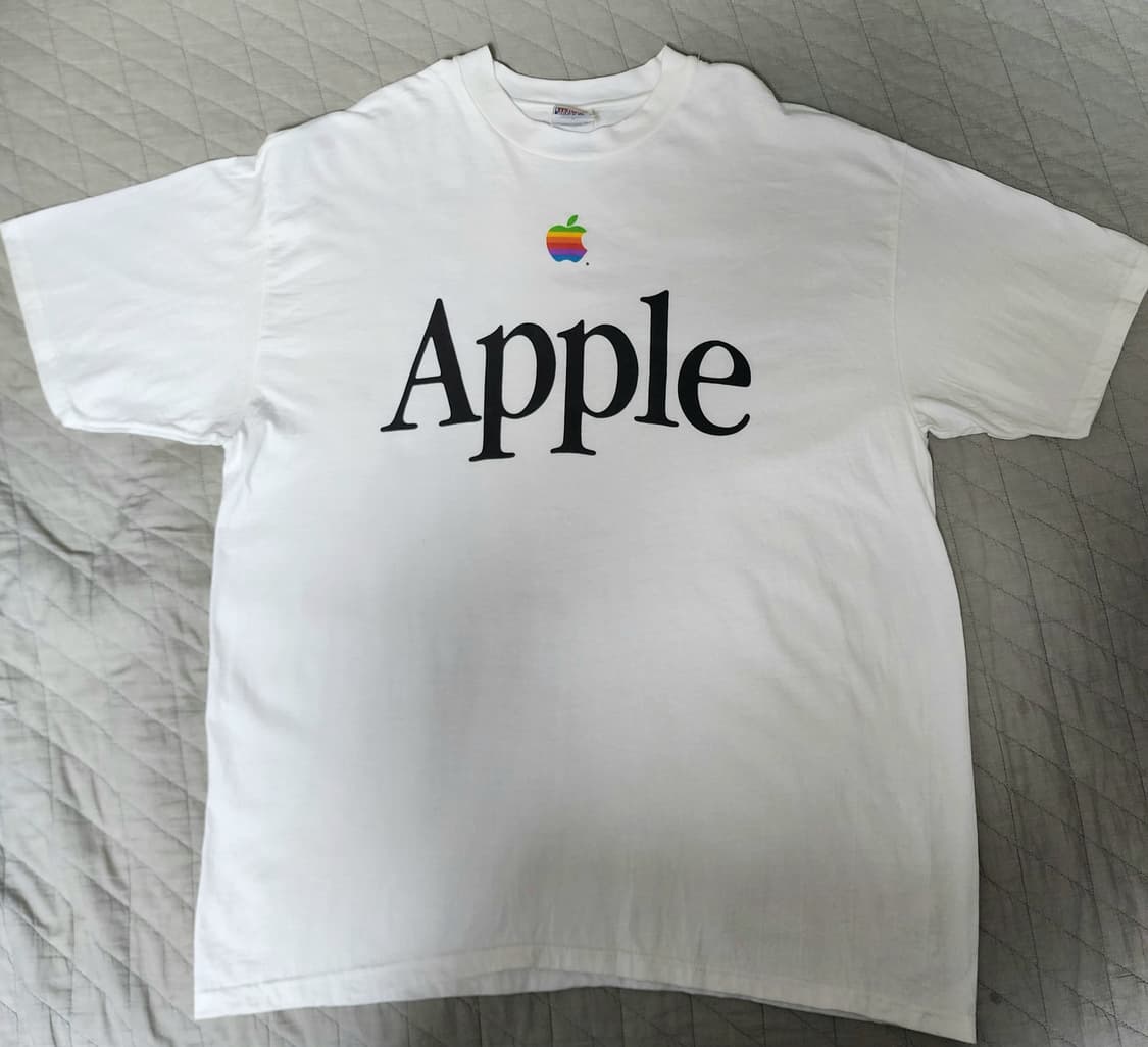 [XL] 90s 애플 프로모 빈티지 티셔츠 상품이미지1