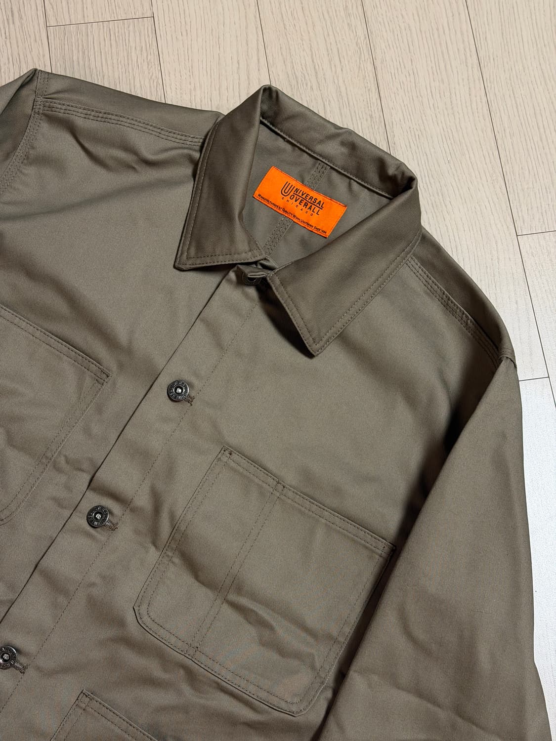 유니버셜 오버롤 워크 자켓 팬츠 셋업 상품이미지3