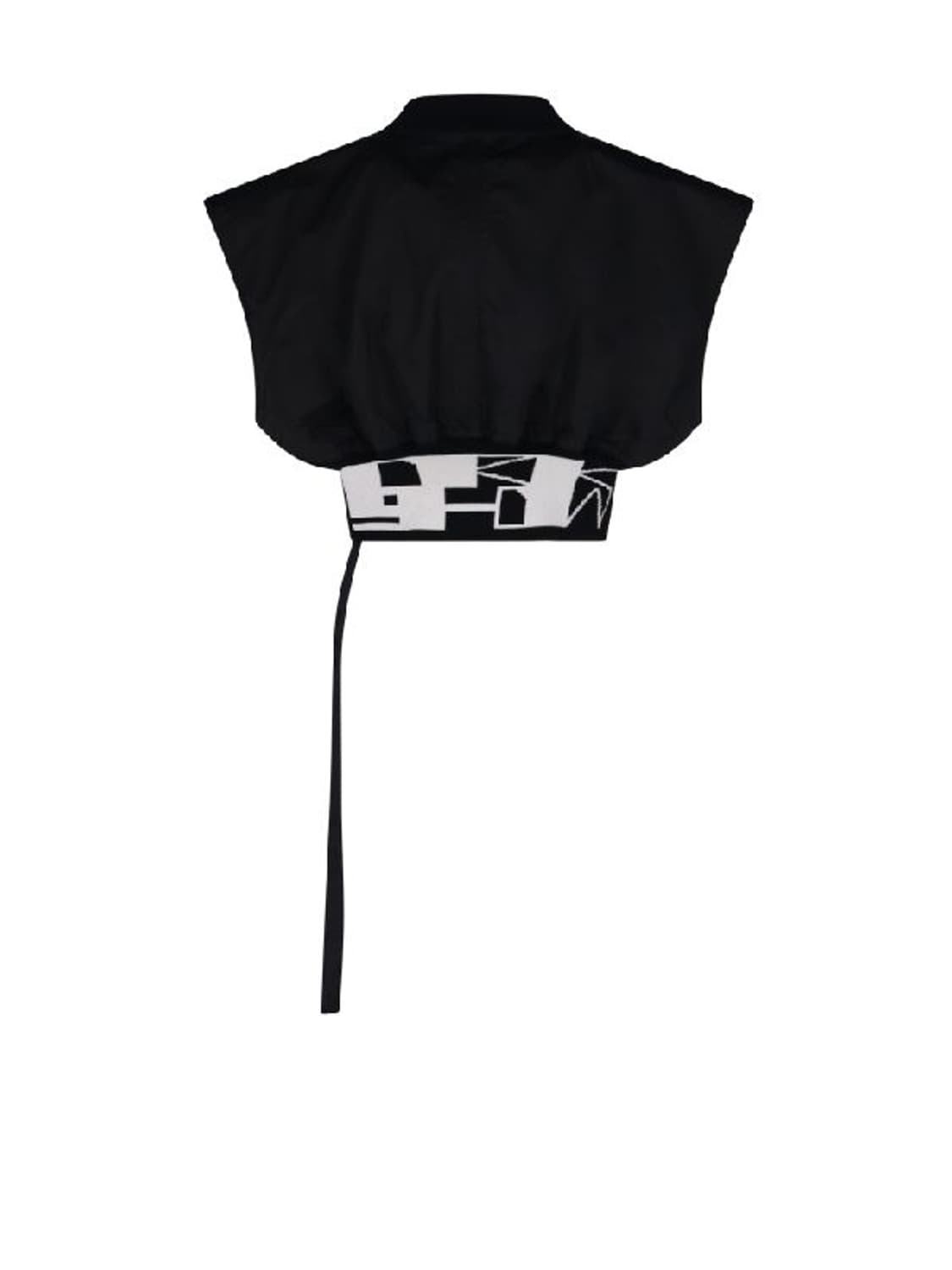 릭오웬스 로고 밴드 슬리브리스 봄버 자켓 베스트 상품이미지2