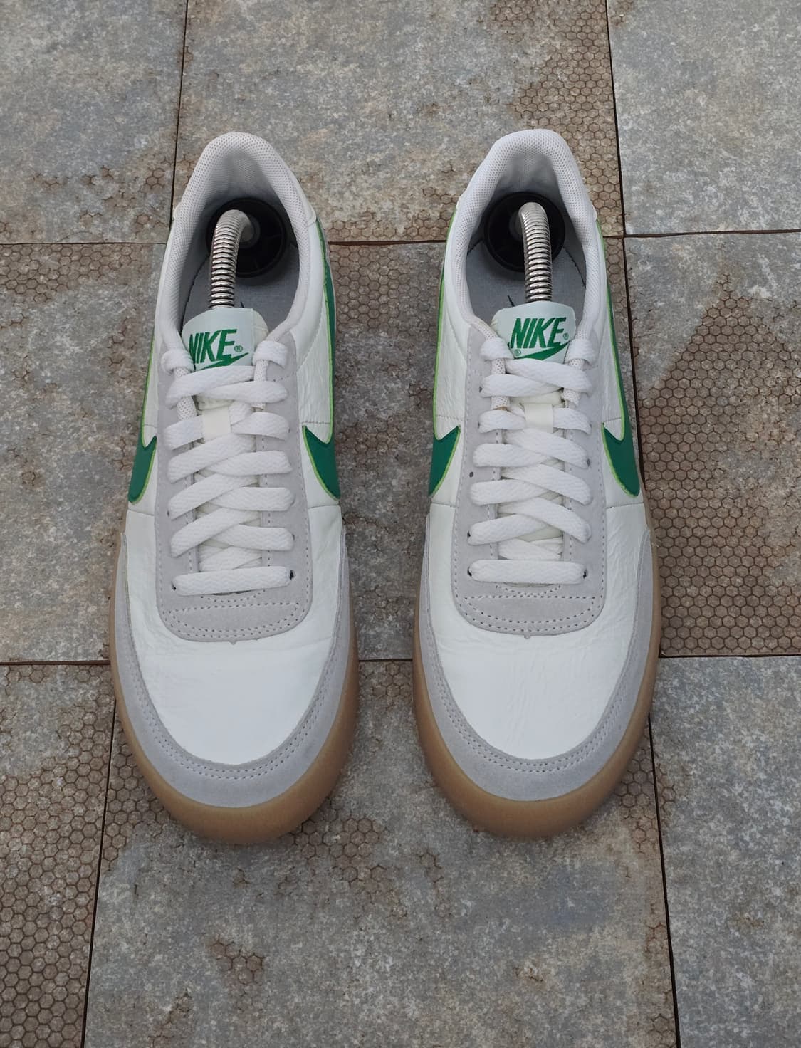 (245)나이키 킬샷 2 레더 루시드 그린  상품이미지2