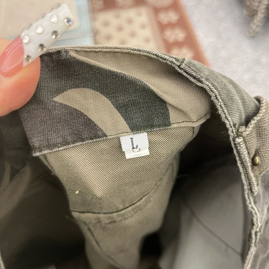 빈티지 스트릿 펑크 밀리터리 카모플라주 카고팬츠 L C10408 상품이미지5