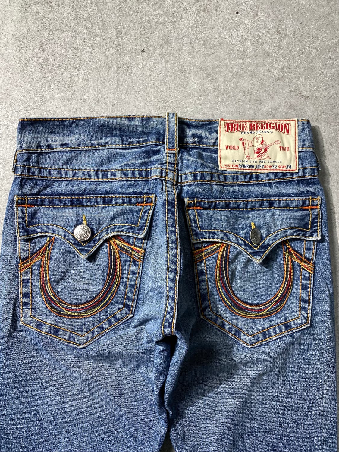 [32] True Religion 트루릴리전 플레어핏 데님팬츠 상품이미지6