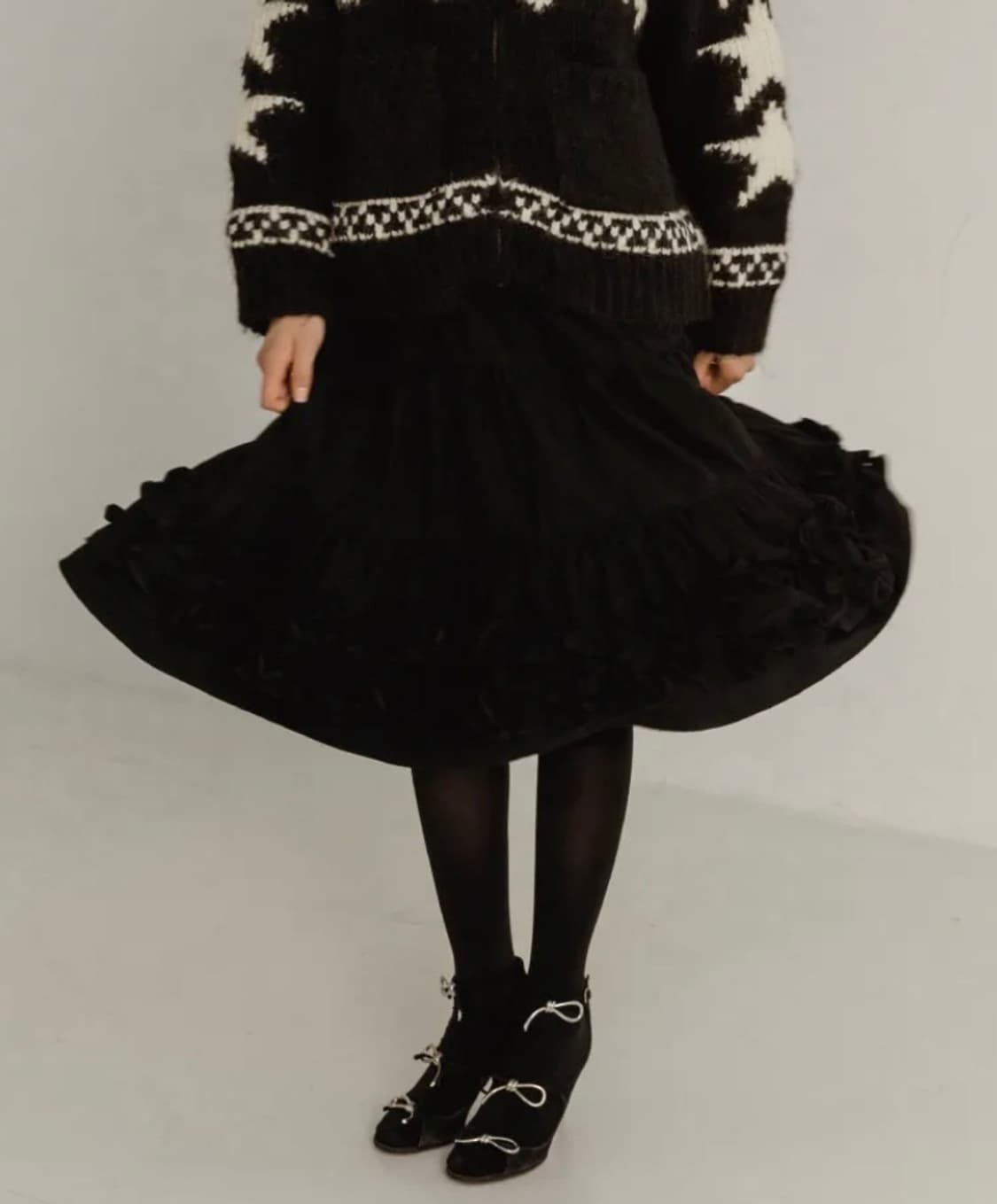 플리즈프로젝트 캉캉 프릴 치마 can-can frill skirt 상품이미지1