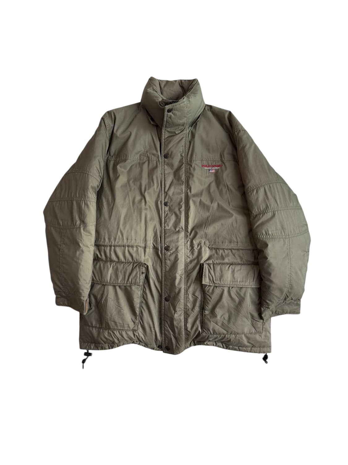 폴로 스포츠 카키 사파리 구스다운 패딩 상품이미지5