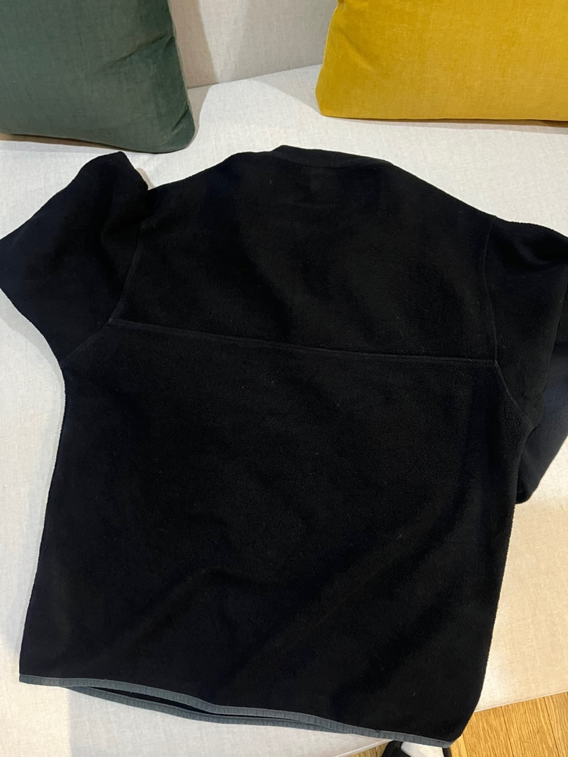 파타고니아 신칠라 블랙 플리스 후리스 아노락 맨투맨 상품이미지5