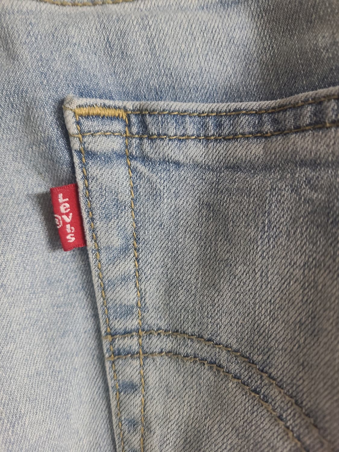 리바이스 511 연청바지 (W34) 상품이미지7