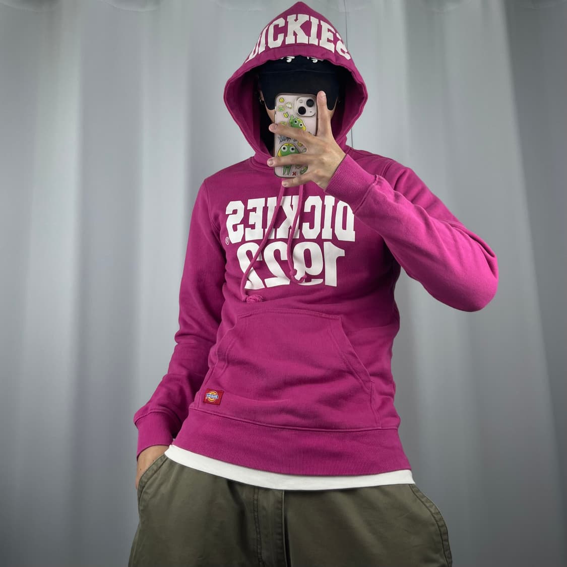 <디키즈 헤드 로고 후드티> No.1298 상품이미지2