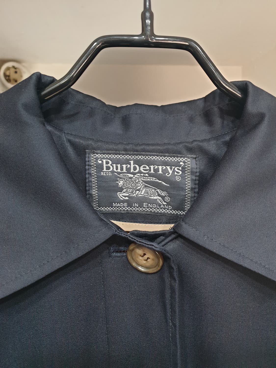 빈티지 버버리 네이비 트렌치코트 s 상품이미지4