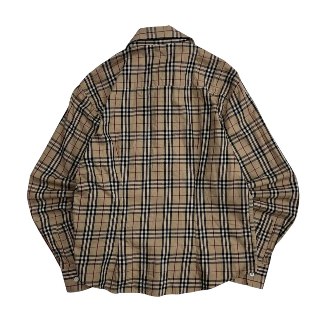 버버리 노바체크 셔츠 M 상품이미지3