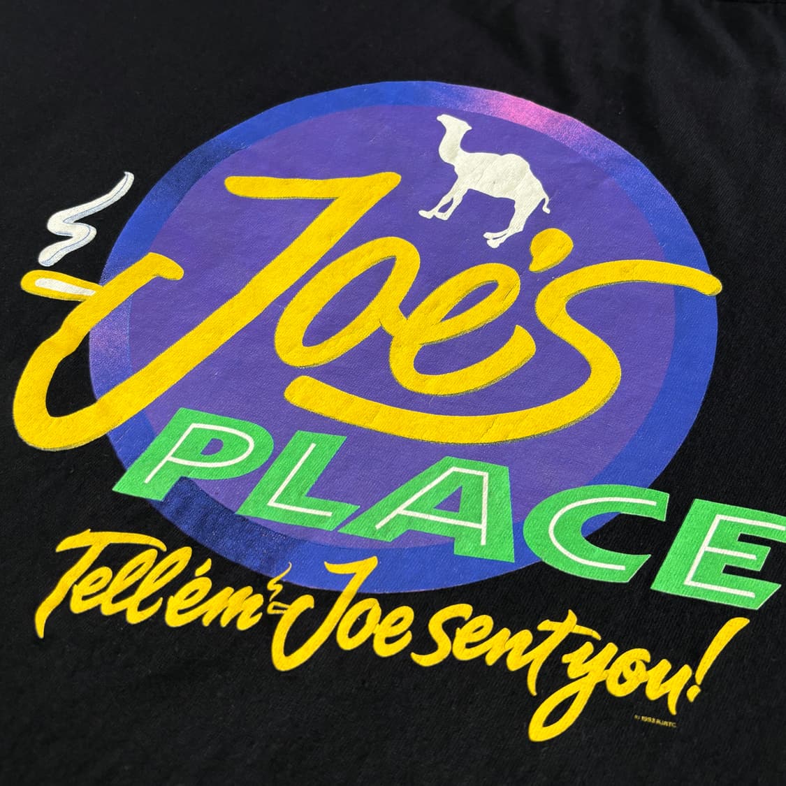 90s 빈티지 카멜 Joe 프로모 티셔츠 상품이미지5