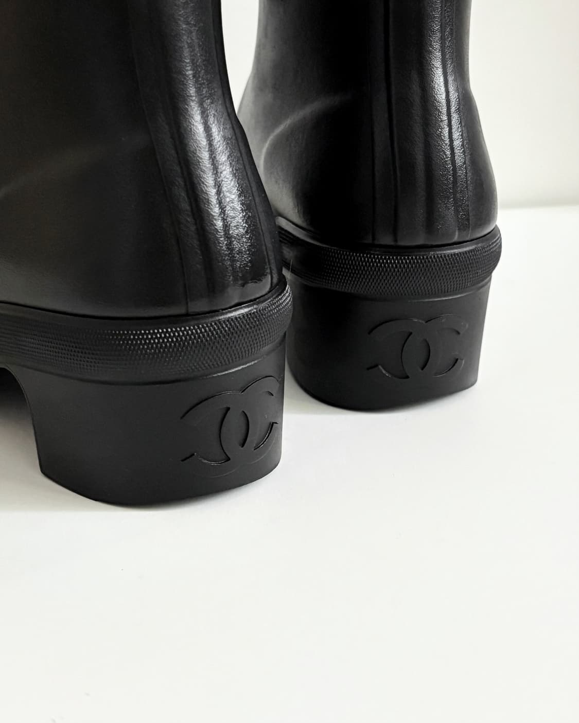 CHANEL 샤넬 배색 레인부츠 G34076 상품이미지7