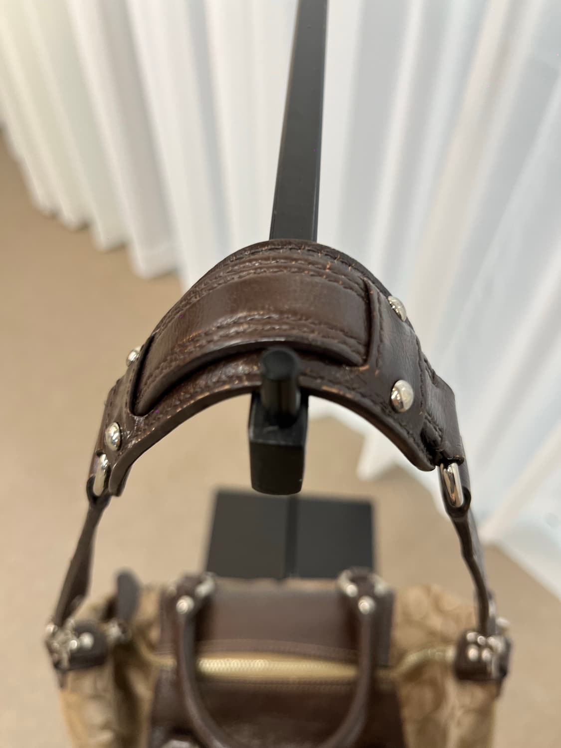 Coach Basic Brown Shoulder Bag 상품이미지5