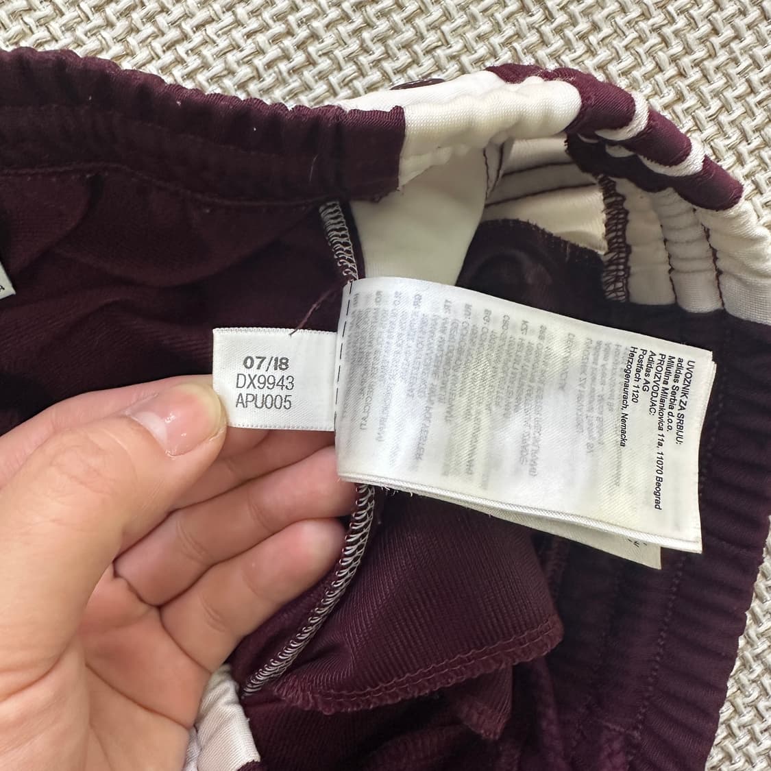 UK4 아디다스 오리지널스 트랙 팬츠 0423D 상품이미지3