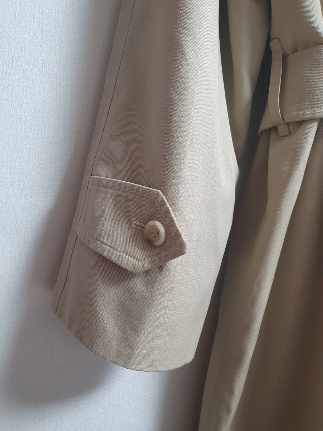 버버리 런던 클래식 벨티드 롱 트렌치 코트 베이지 상품이미지4