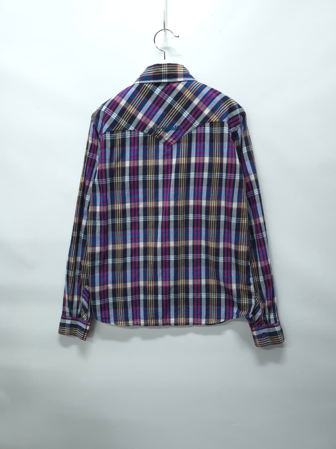 리바이스 여성 레드탭 퍼플 멀티 체크 웨스턴 셔츠(66) 상품이미지8