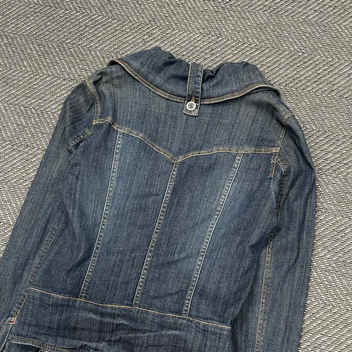 패스원 데님 투포켓 자켓 v0323  상품이미지5