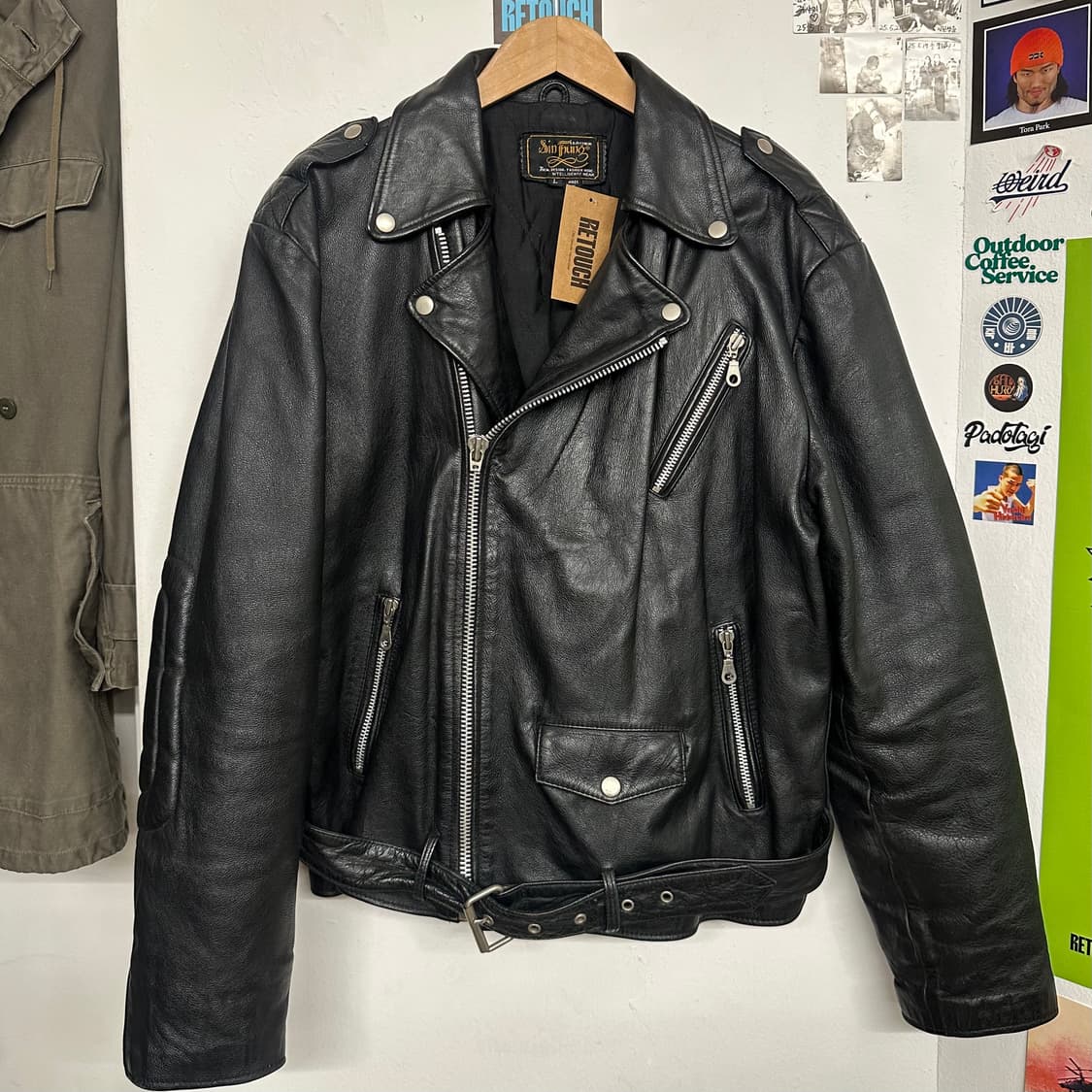 카우레더 라이더 자켓 상품이미지1