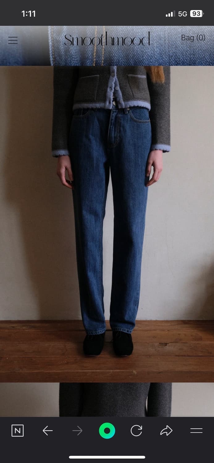 스무스무드 아파르타멘토 데님 apartamento denim pants 상품이미지4