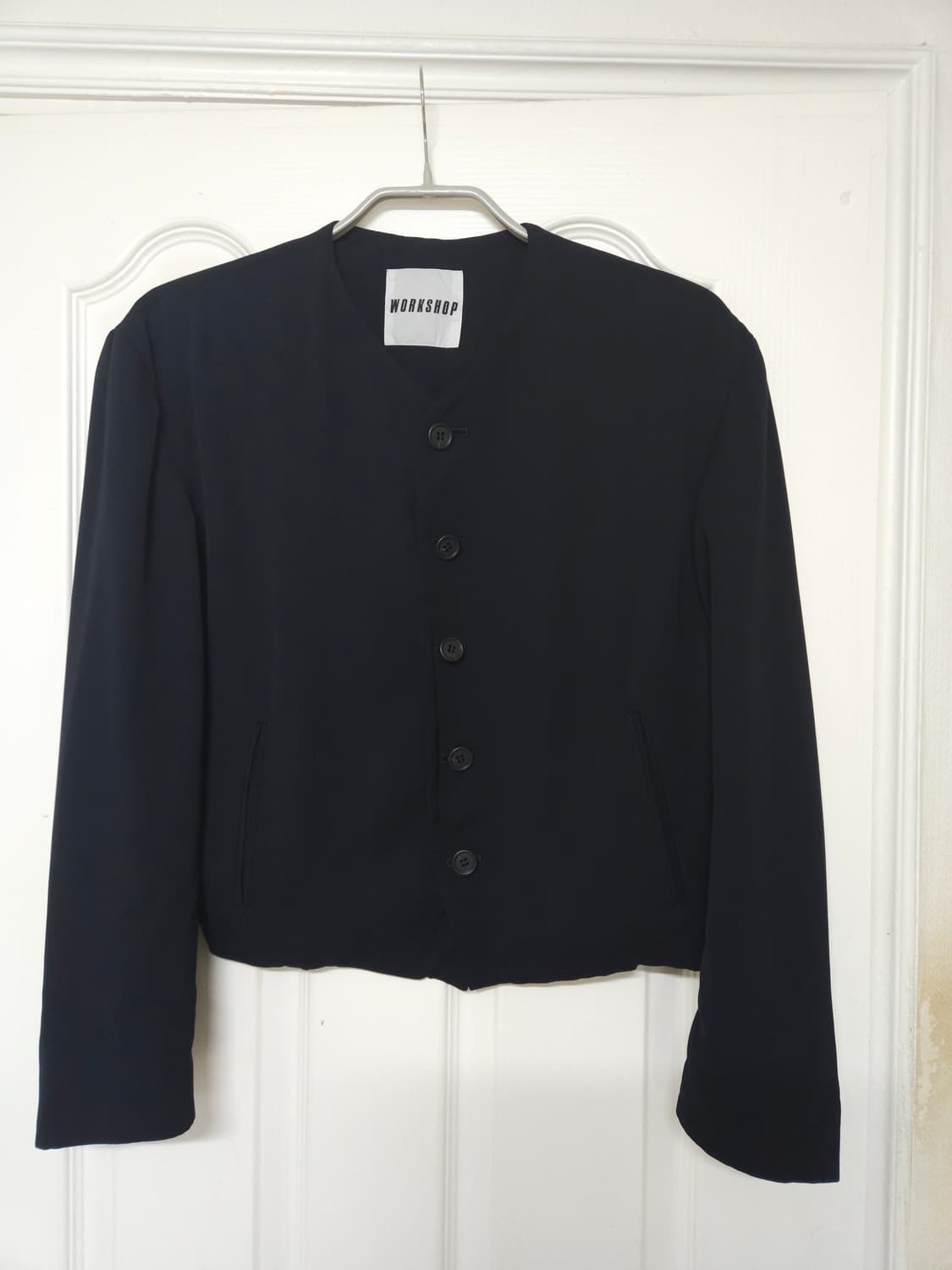 요지야마모토 워크샵 라인 90's 크롭 자켓 상품이미지1