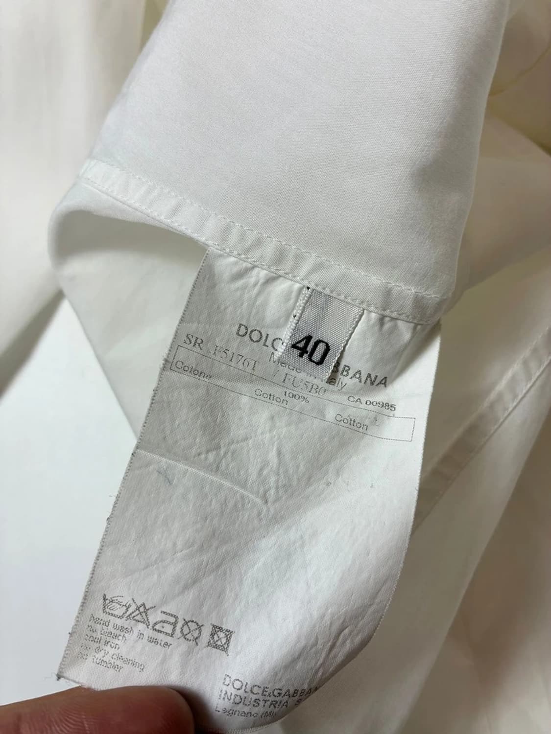 돌체앤가바나 00's 페어리 프릴 블라우스 PN8883 상품이미지7