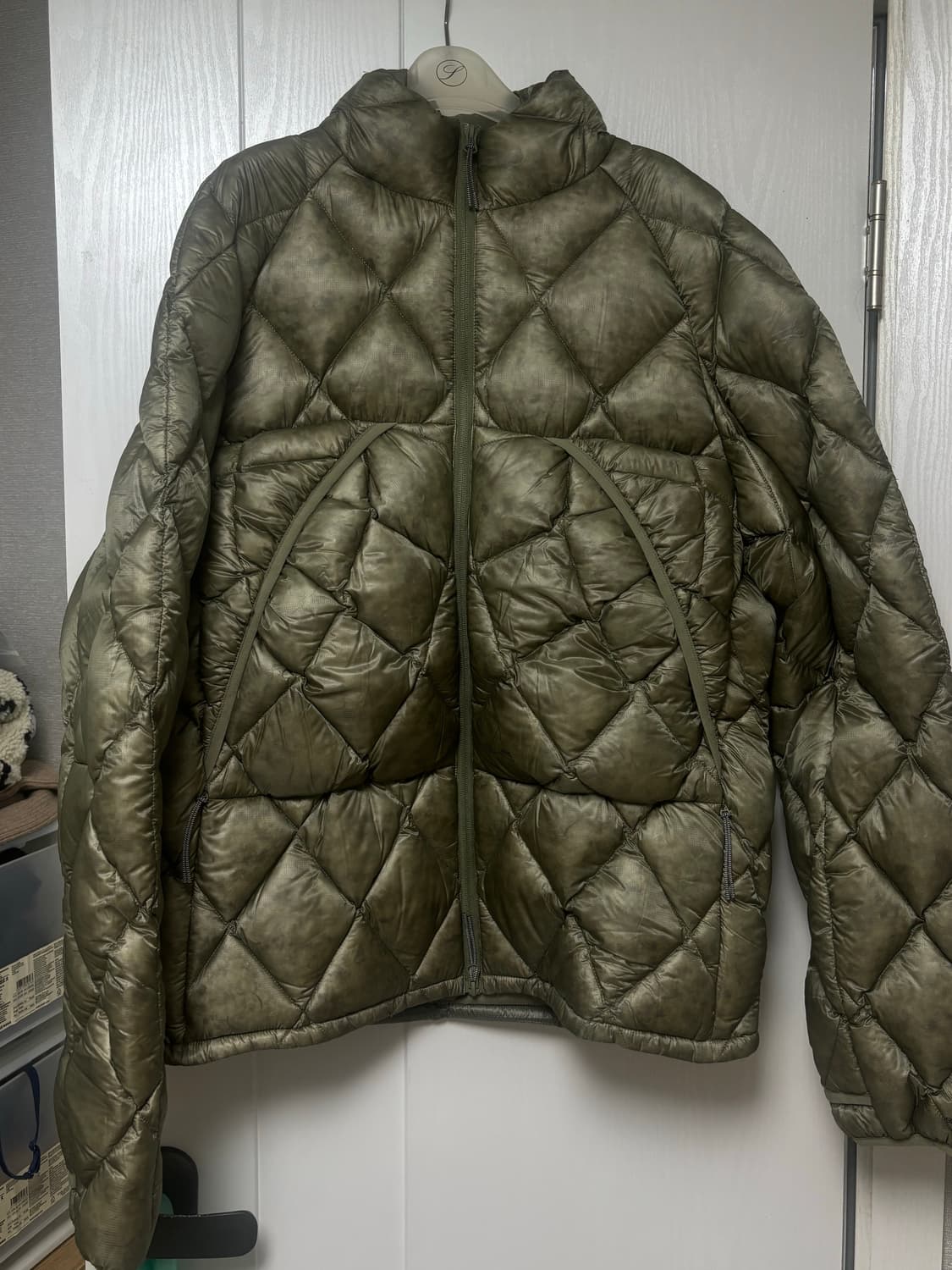 로아하이킹 패딩 25fw 세이지그린, 실버 s,m 상품이미지2