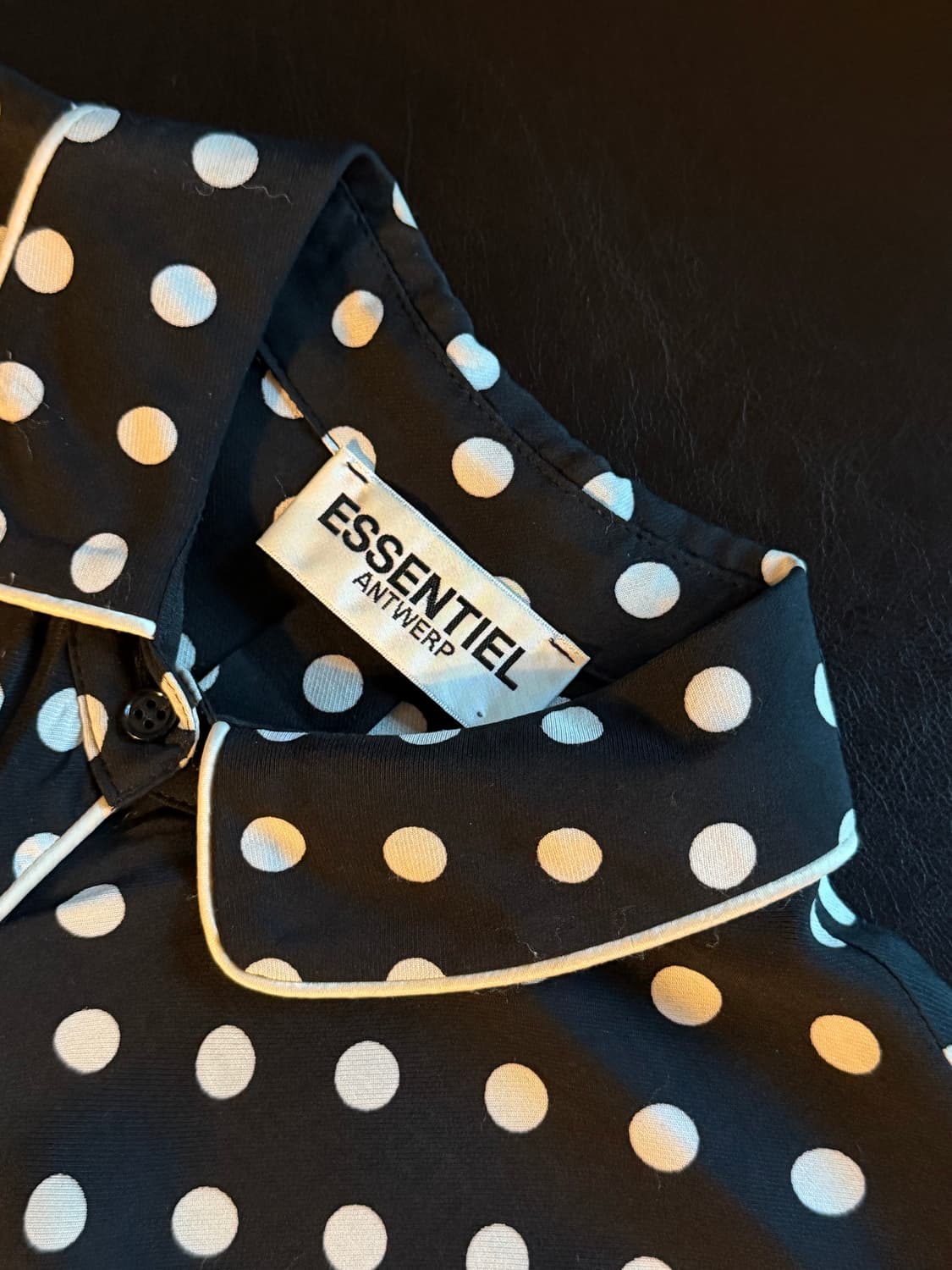 Essentiel Antwerp 도트 파자마 셔츠 상품이미지3