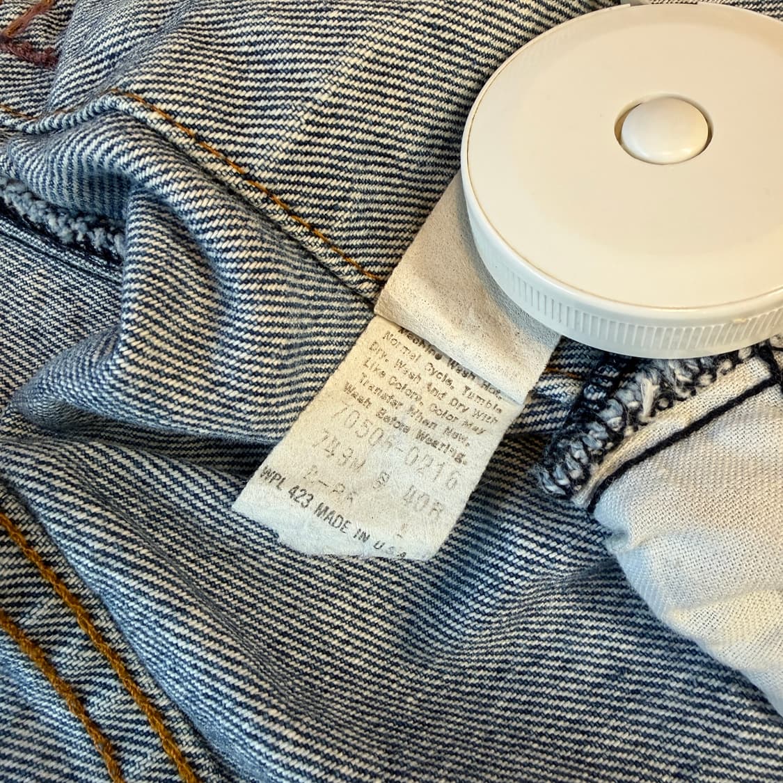 80s 리바이스 70506 3세대 데님 트러커 자켓 [ 40 ] 상품이미지8