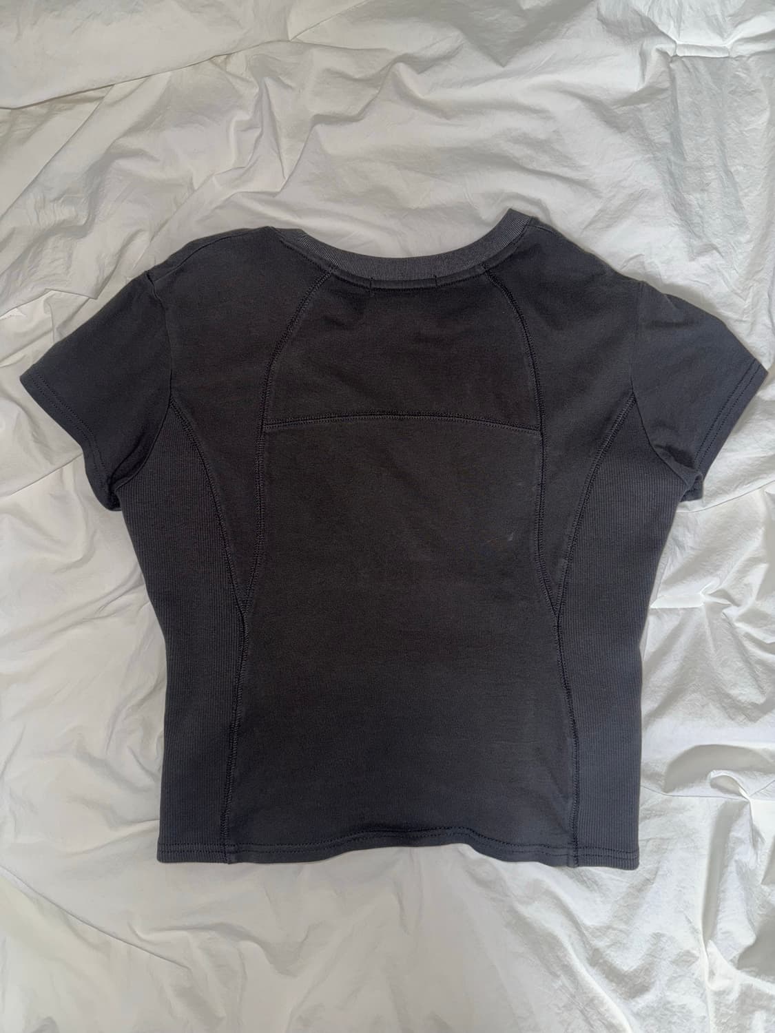 낫포너드 인시전 피그먼트 티셔츠 차콜 M 상품이미지3