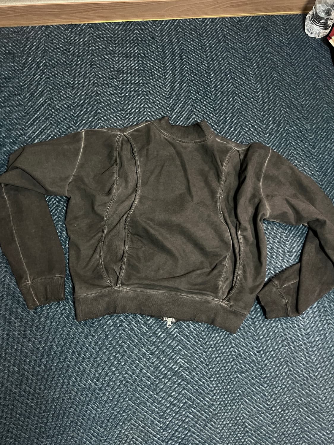 [XL] 9999아카이브 웨이브 슬릿 봄버 상품이미지2