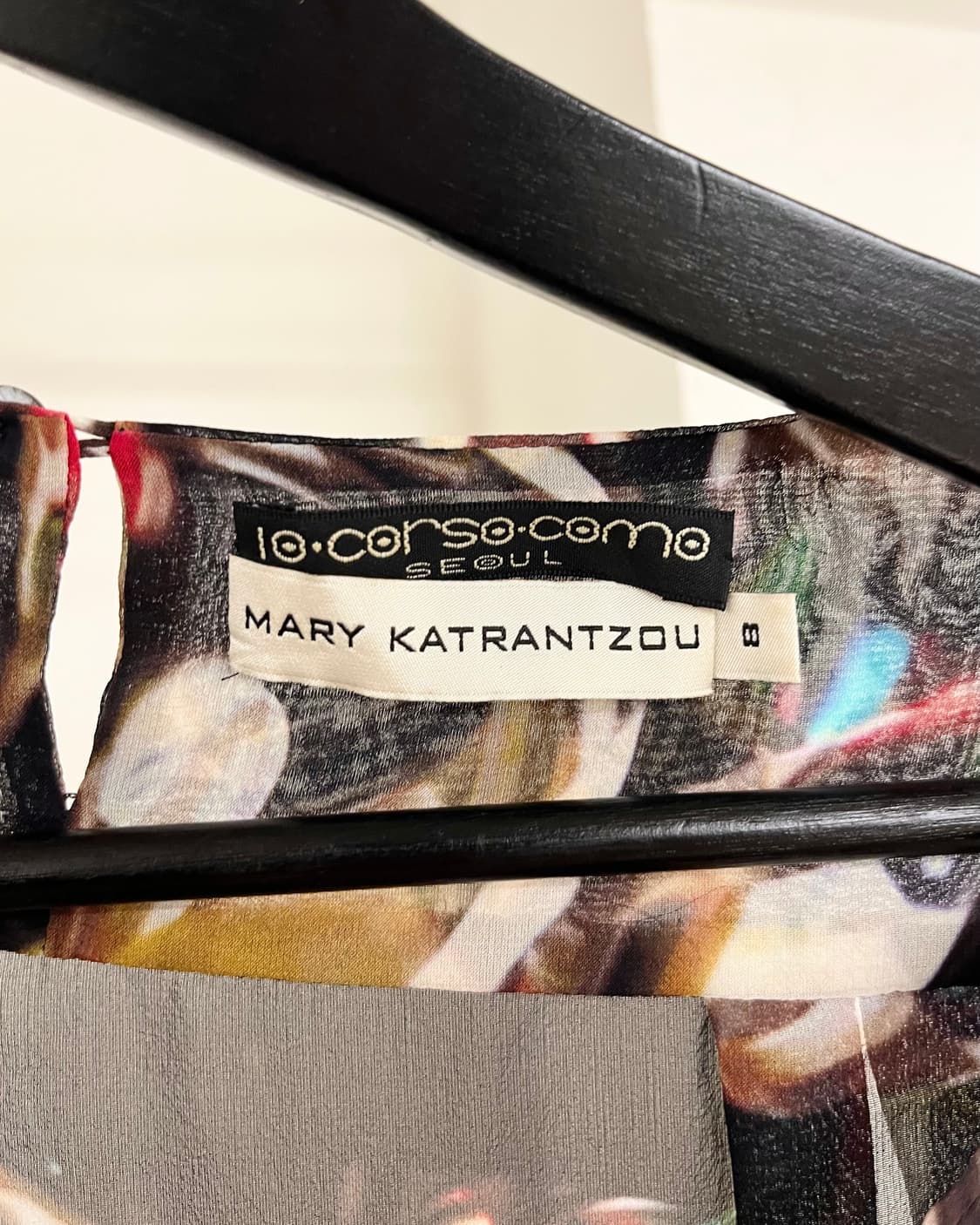 마리 카트란 주 멀티컬러 롱슬리브 프린트탑 상품이미지7