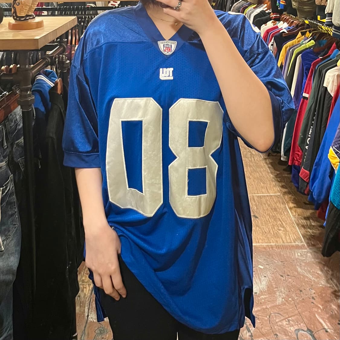 [HI] 리복 NFL 뉴욕 자이언츠의 빈티지 레플리카 저지 상품이미지1