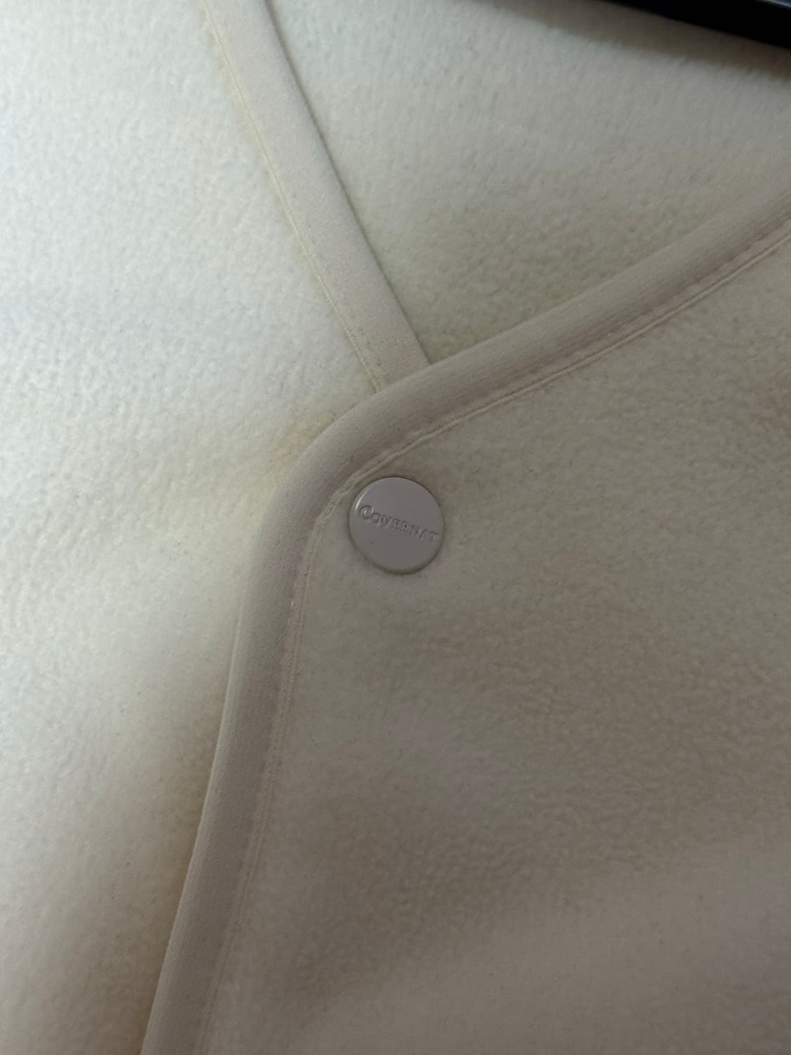 커버낫 버튼 크림 자켓 상품이미지4