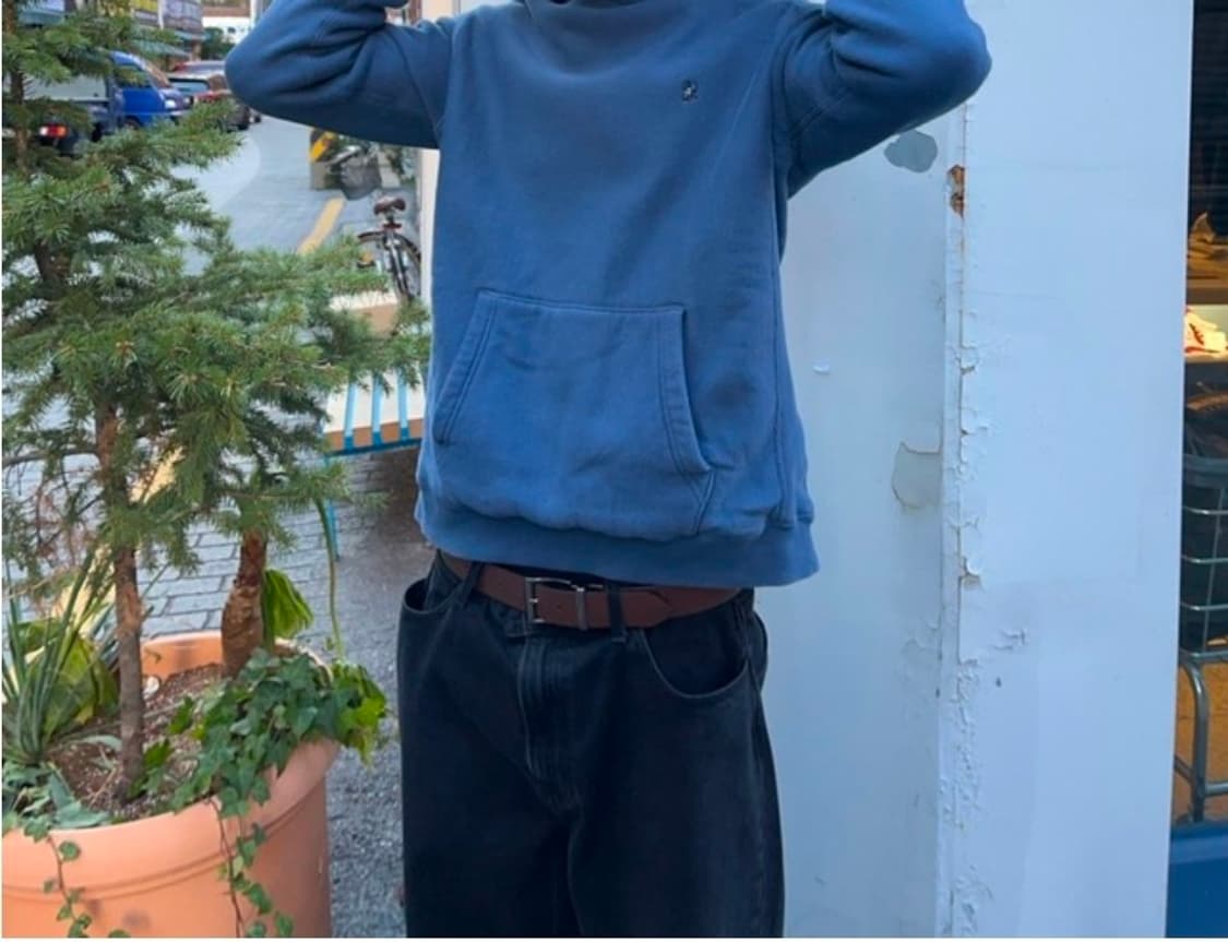 a bathing ape 베이프 로고 후드 후디 L 상품이미지4