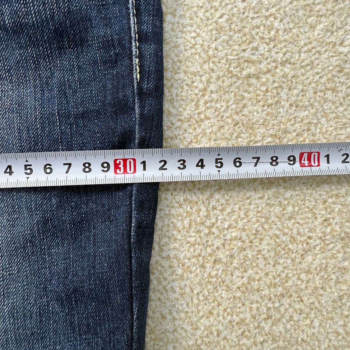 [27] 게스 진 여성 진청 데님팬츠 1229T1 상품이미지8