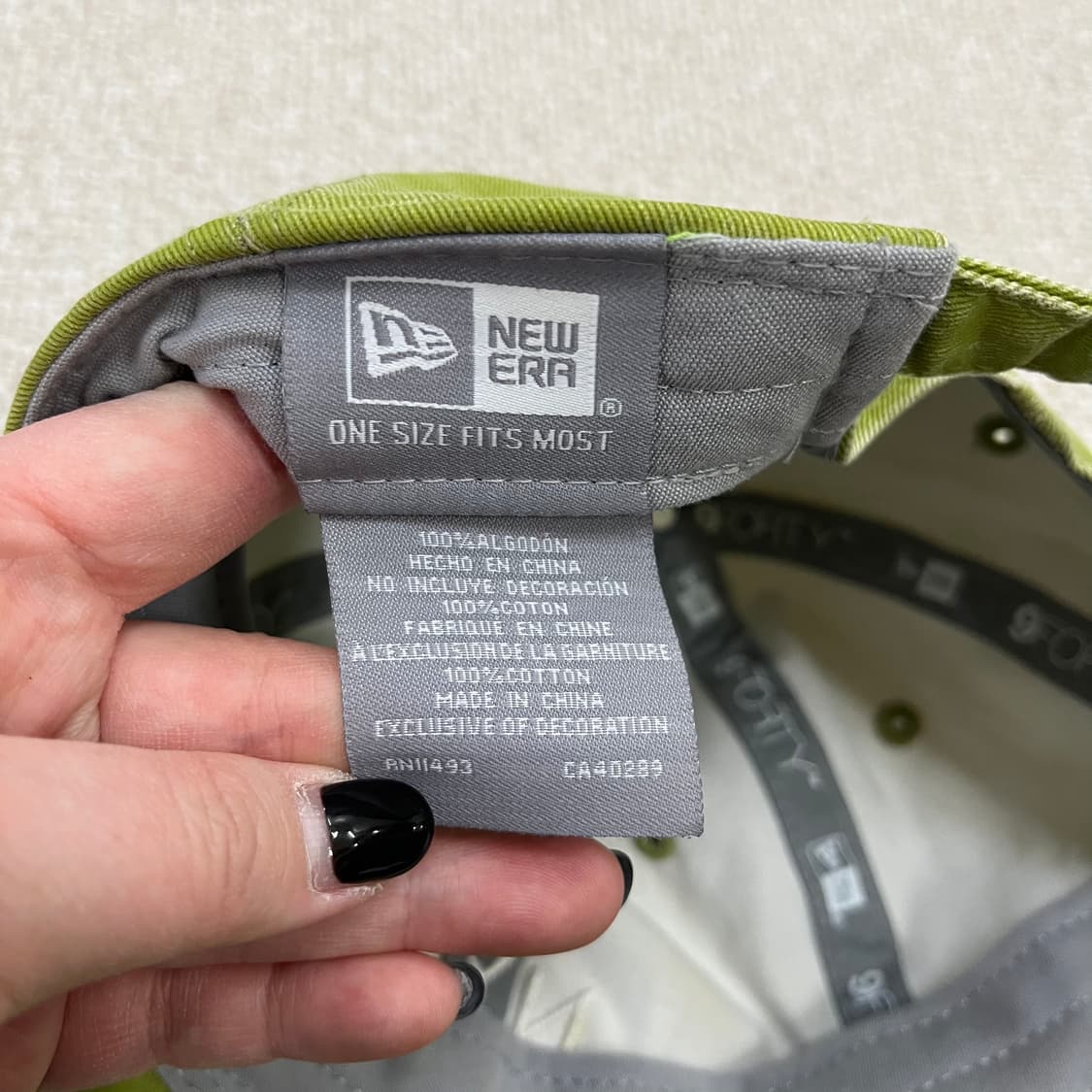 F 뉴에라 워시드 덕 캡 모자 0220M 상품이미지4