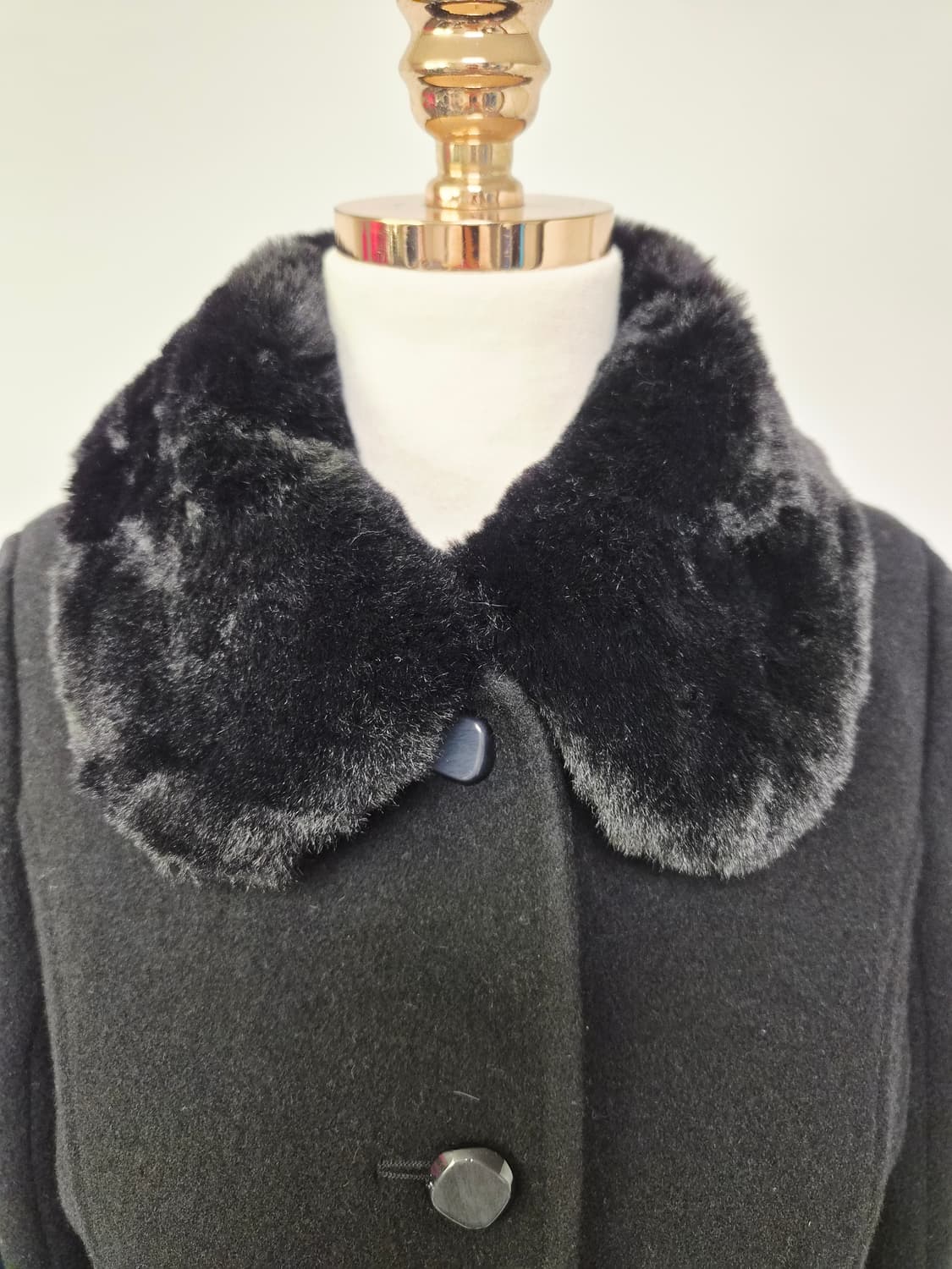 메조피아노 블랙코트 m사이즈 갸루 러블리 상품이미지6