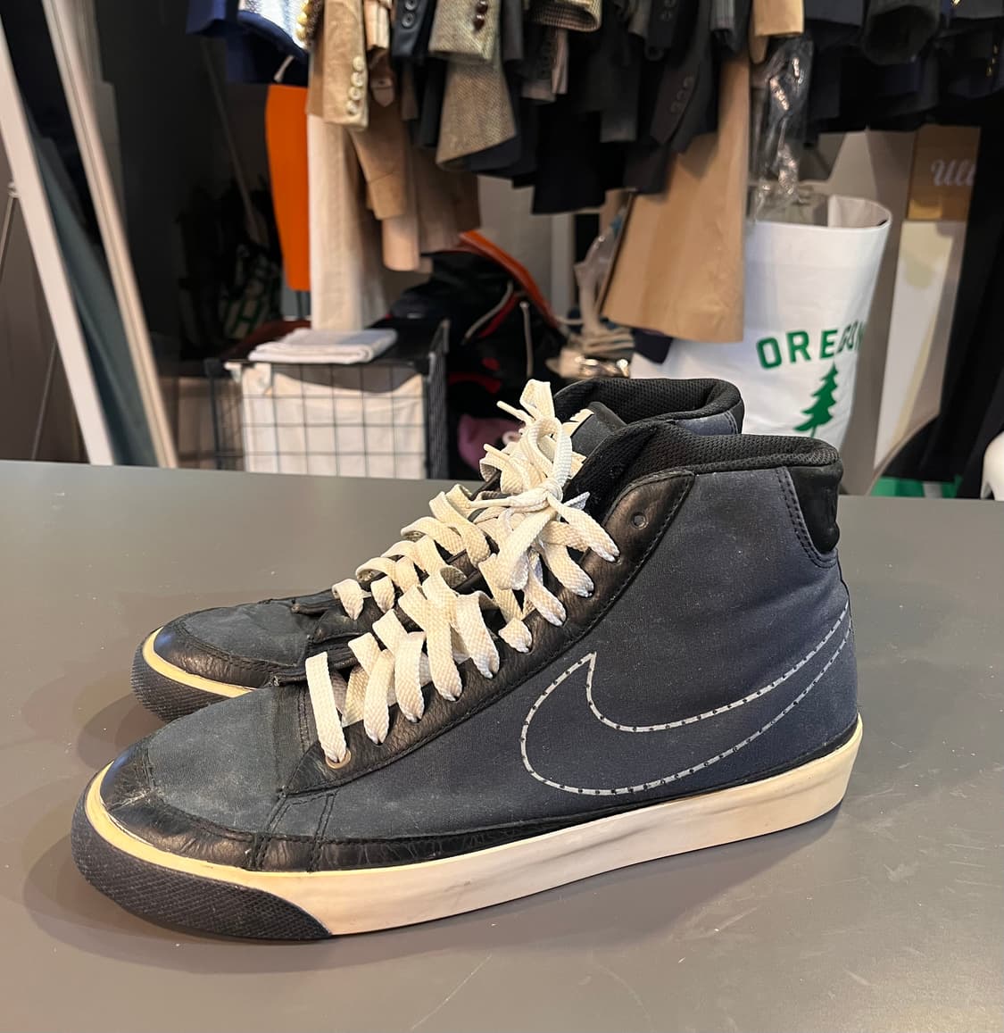 나이키 블레이저 미드 ’09 ND 블랙/화이트 (285mm) 상품이미지1