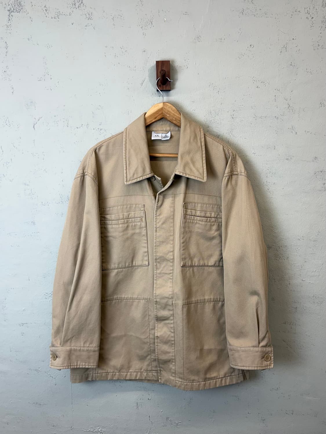알마니 익스체인지 빈티지 4포켓 코튼 자켓 상품이미지1