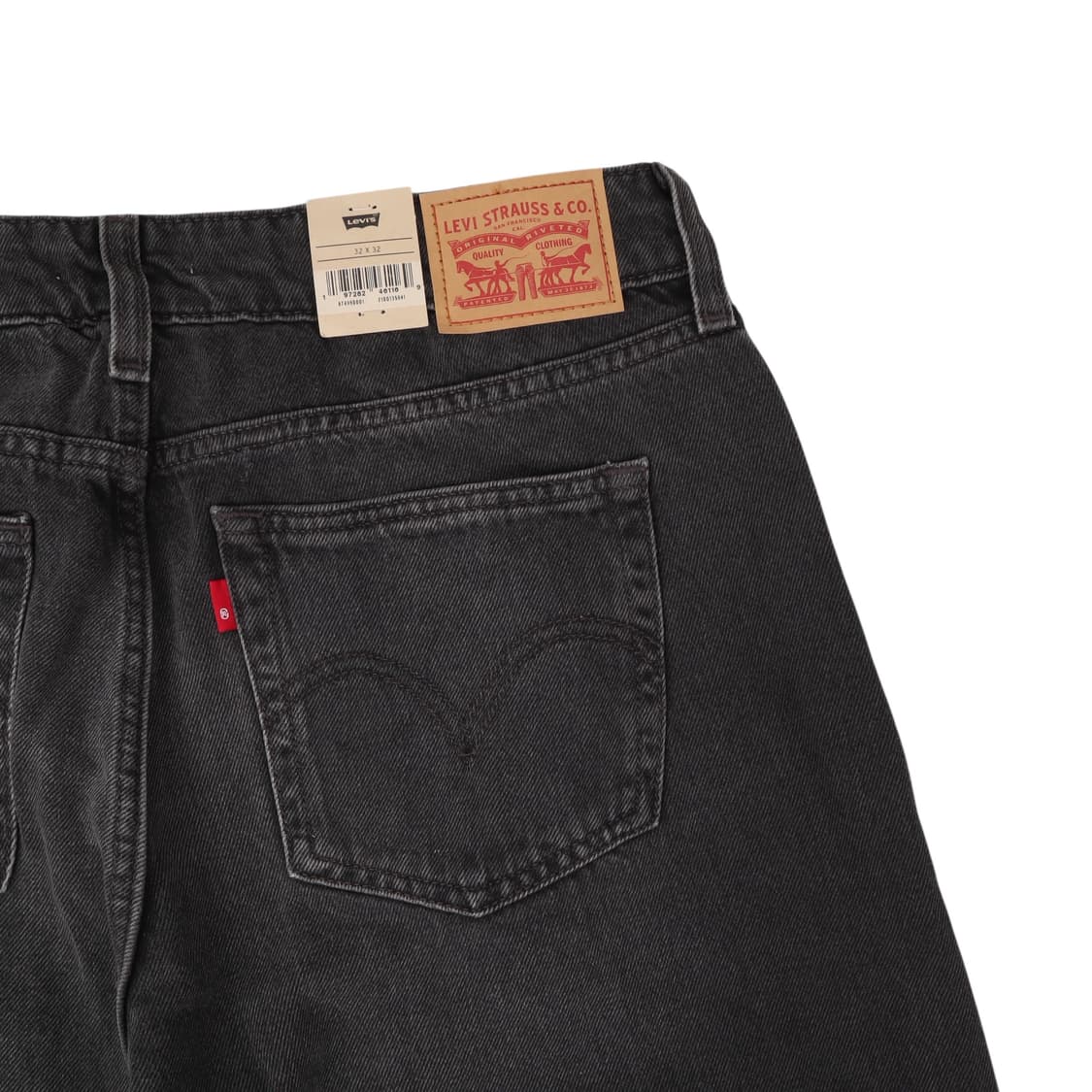 리바이스 흑청 슈퍼로우 루즈 데님팬츠 상품이미지6