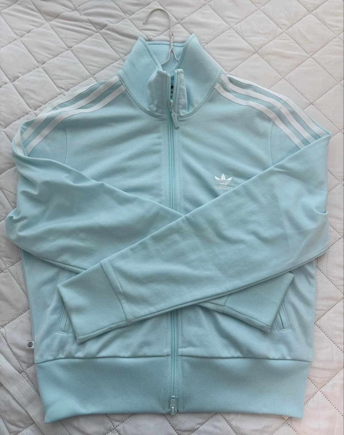 아디다스 하늘색 져지 트랙탑 새상품 상품이미지1