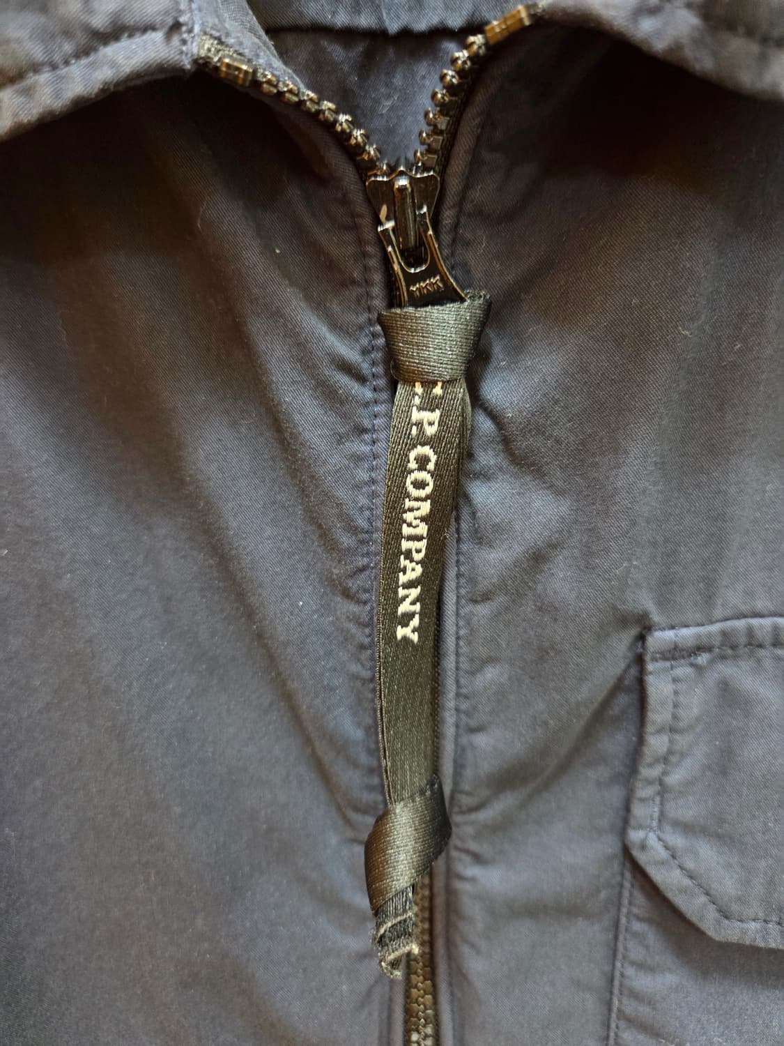 L CP컴퍼니 개버딘 네이비 셔츠 자켓 상품이미지4