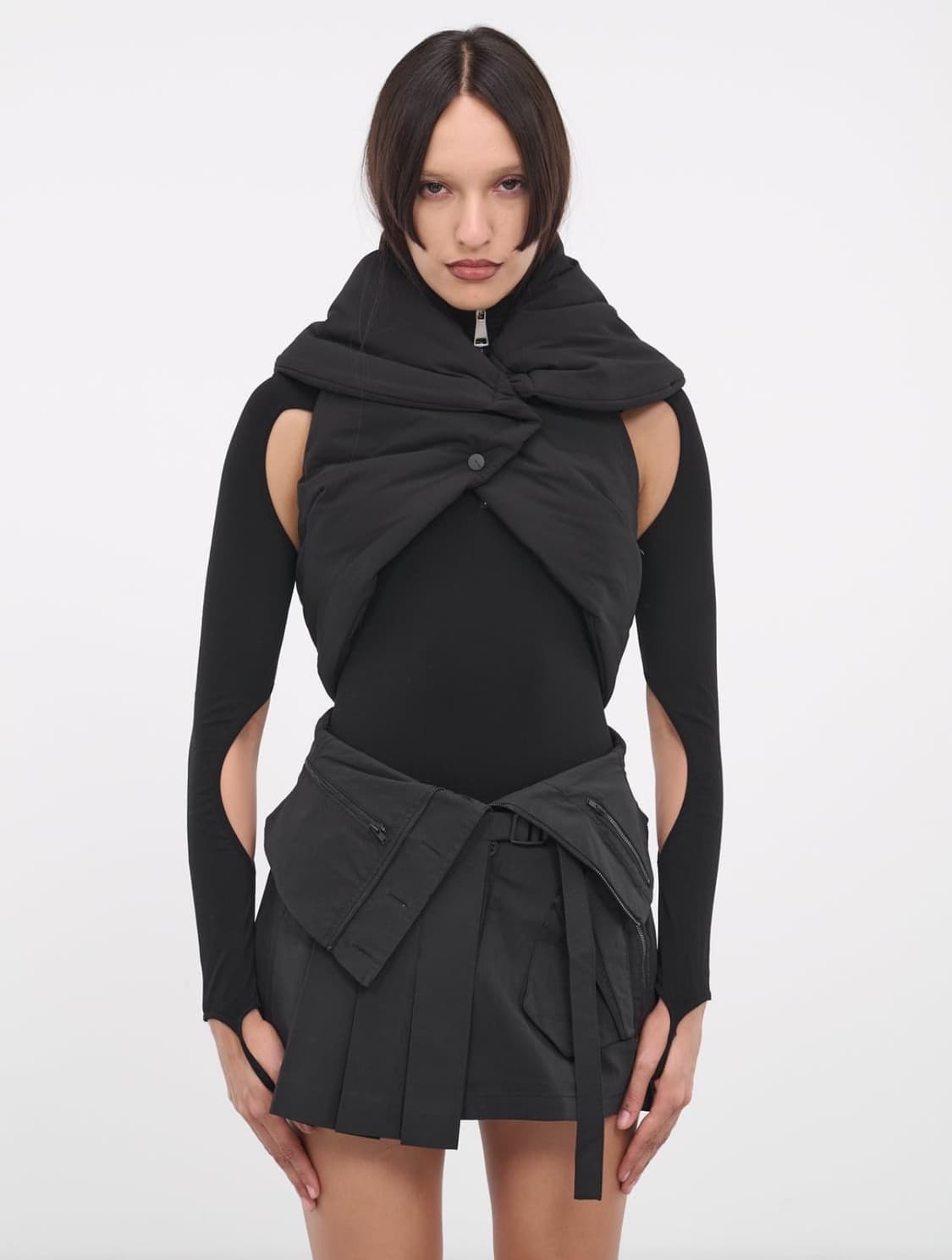 혜인서 오리가미 백 베스트 2 블랙 상품이미지2