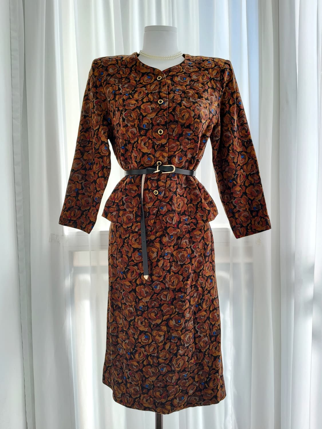 빈티지 플라워 셋업 상품이미지1